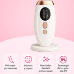 Depiladora láser IPL con pantalla LED tecnología avanzada