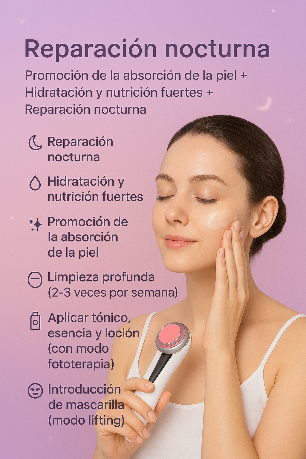 masajeador Facial Multifuncional